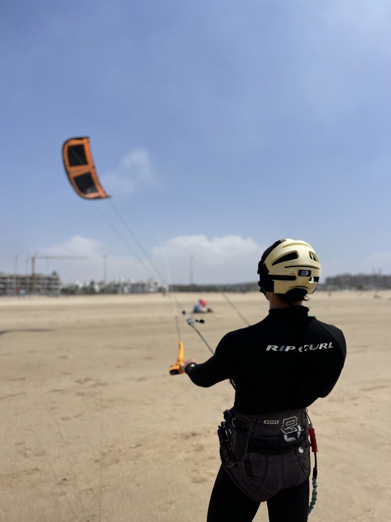 Surfing in essaouira