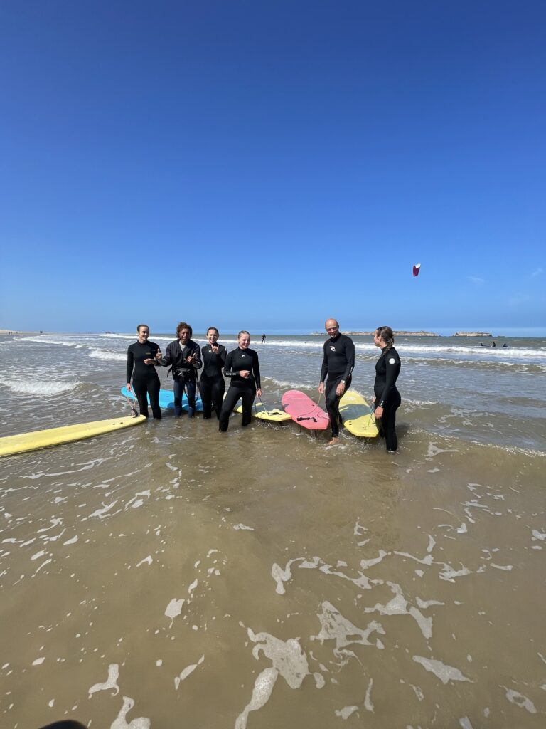 Surfing cours in Morocco 