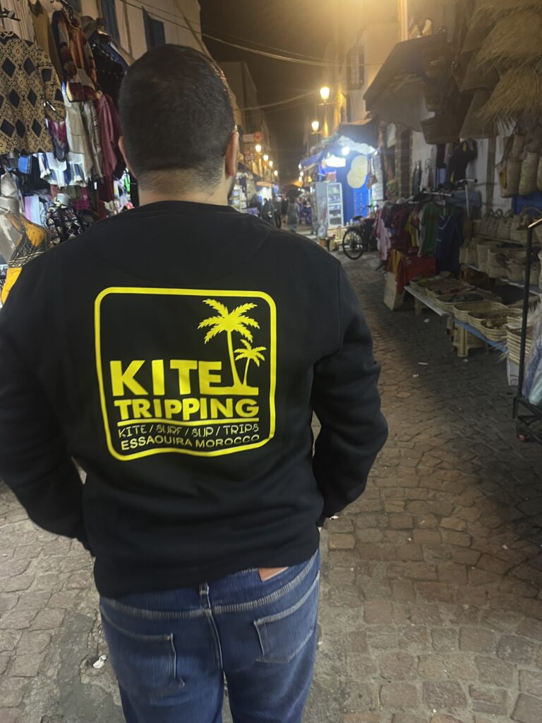 On est toujours content de partager nos expériences avec vous, le Kitesurf Essaouira